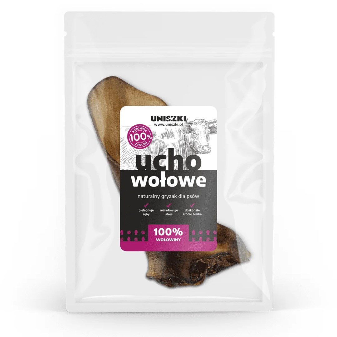 UNISZKI  Medium Beef Ear - Dog