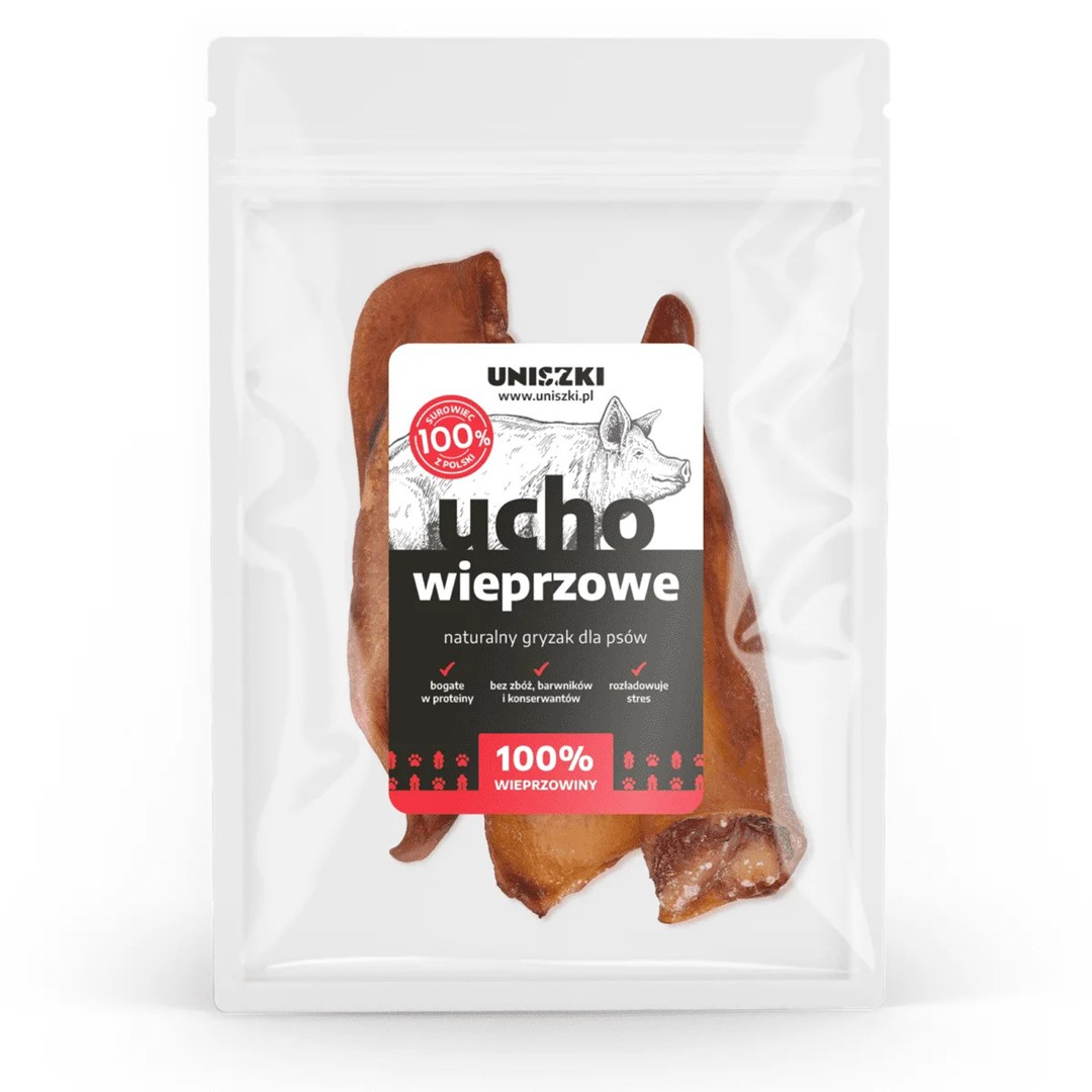 UNISZKI  Pig ear - treat for