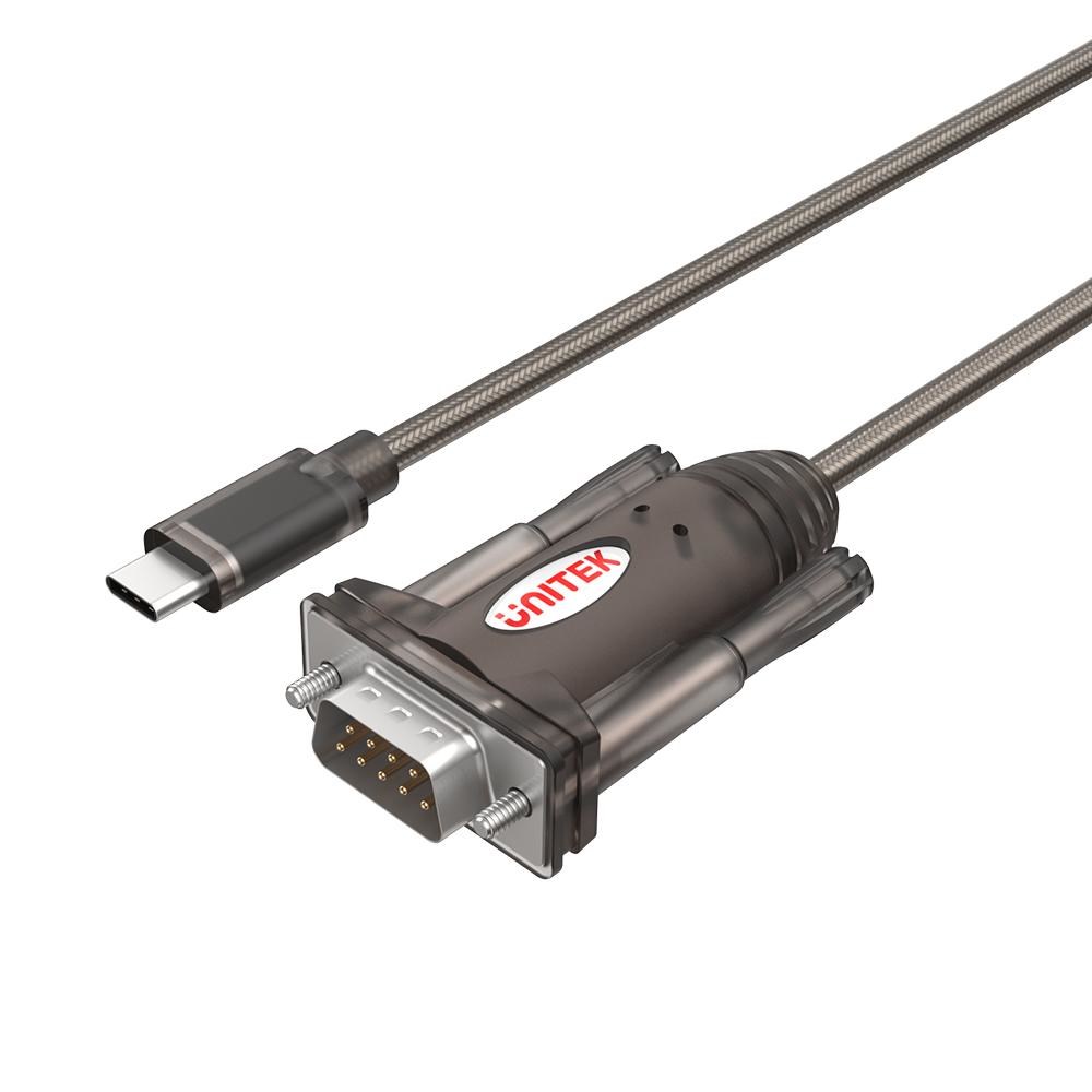 Unitek  Y-1105K serial cable Black 1