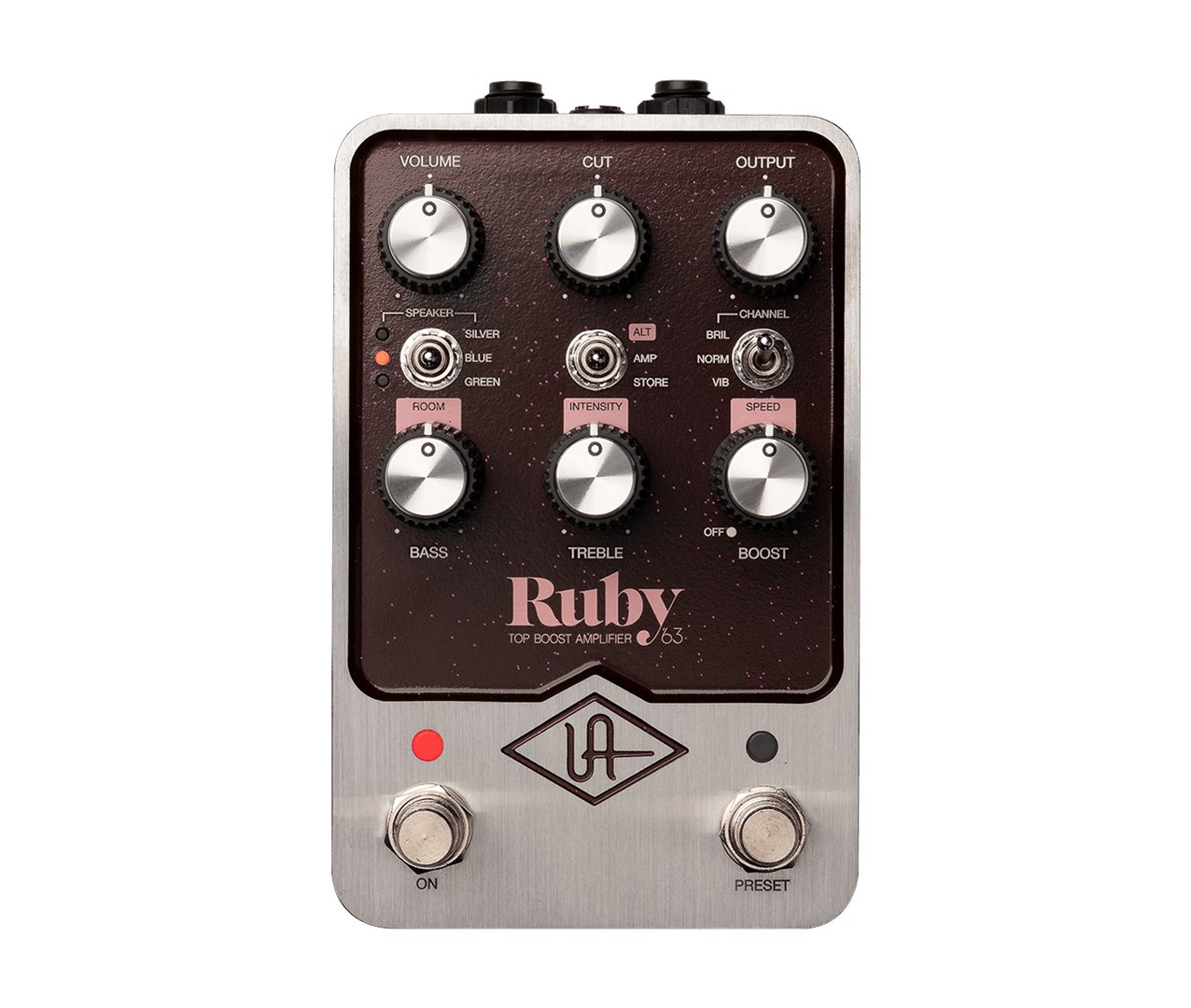 UNIVERSAL AUDIO  UAFX Ruby `63 Top
