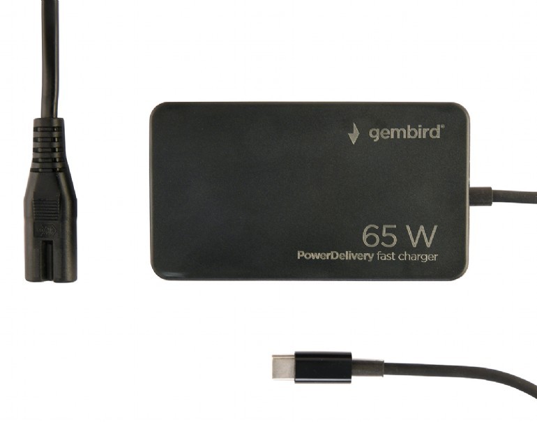 Gembird Universal charger 65W USB-C fast