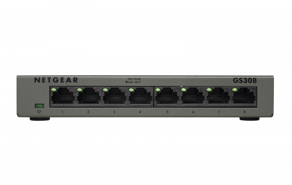 NETGEAR  Unmanaged switch 8x1GB | GS308-300PES