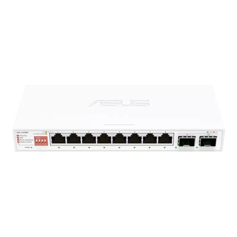 ASUS Unmanaged Switch QG-U1080 8-Port 2