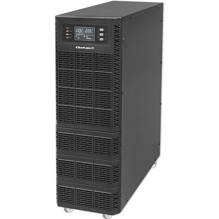 Qoltec  UPS 10kVA, 10000W, PF1.0