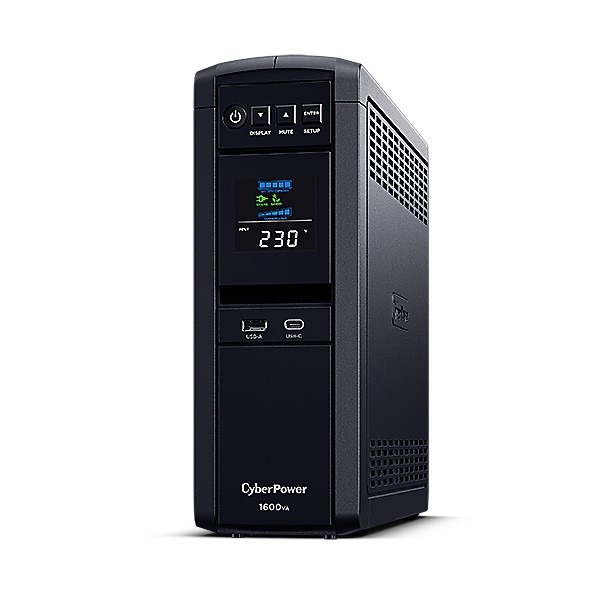 CyberPower UPS CP1600EPFCLCD 1600VA/1000W AVR/LCD/6xSchuko |