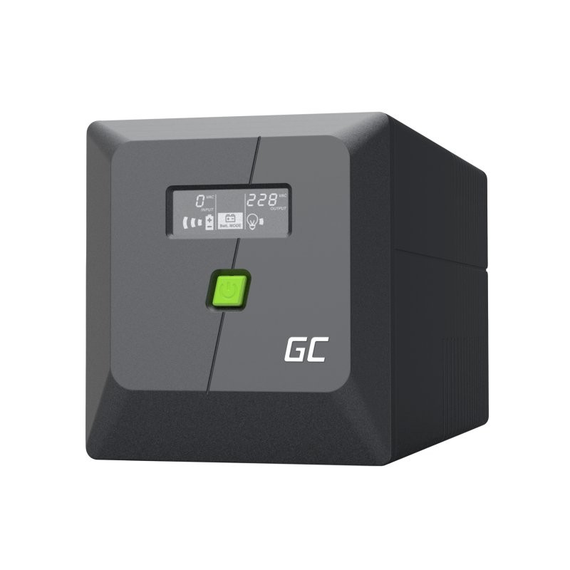 GREEN CELL  UPS power supply 480W/750VA