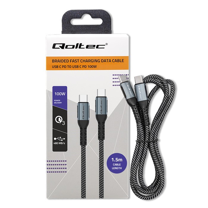 Qoltec USB 2.0 ype C