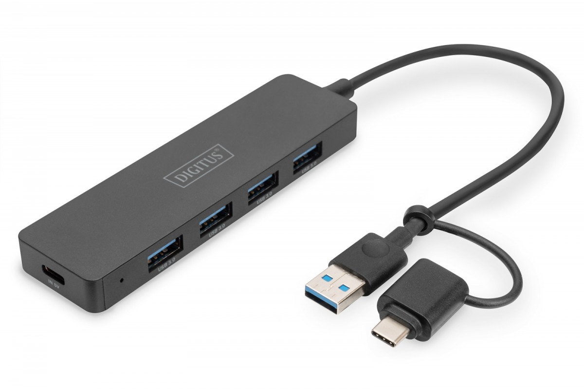 Digitus USB 3.0 Hub, 4-port
