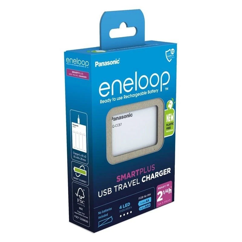 Panasonic USB battery charger Eneloop Smartplus