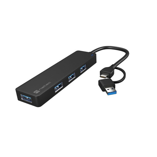 NATEC USB-C 3.0 Hub 4-Port