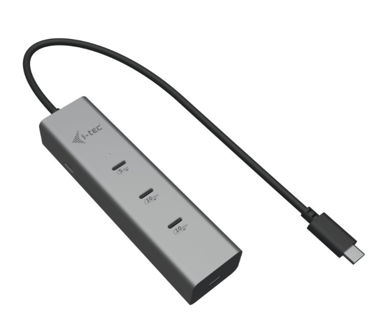 I-tec USB-C Charging Metal HUB 5