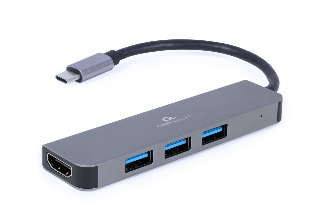 Gembird  USB-C HDMI Hub 3xUSB 3