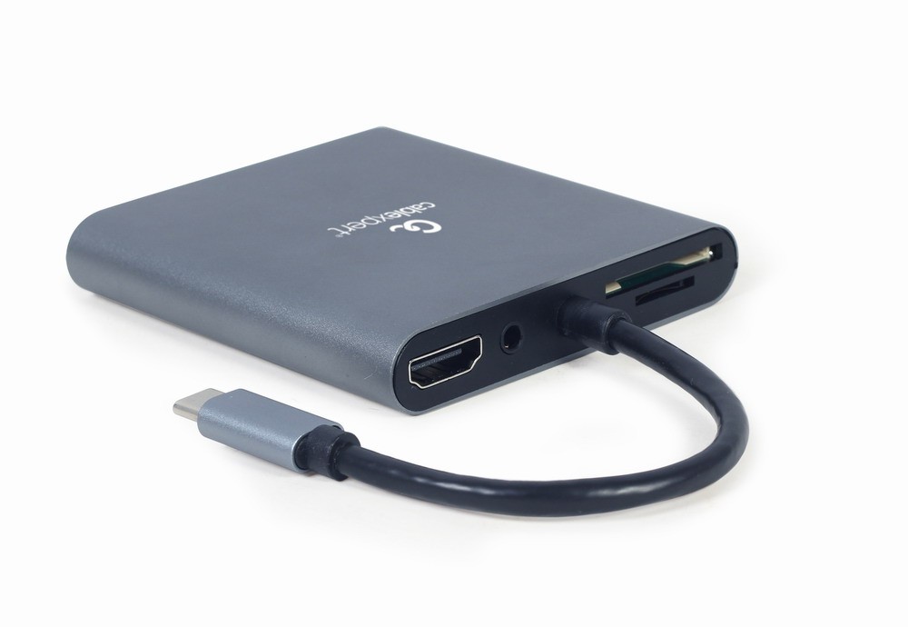 Gembird USB-C Hub HDMI USB-C PD