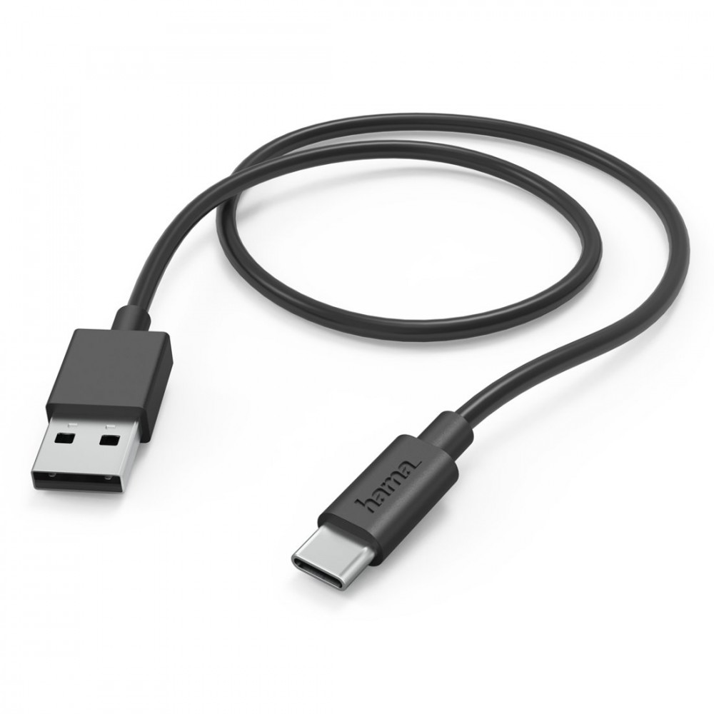 Hama  USB cable USB-A USB-C black
