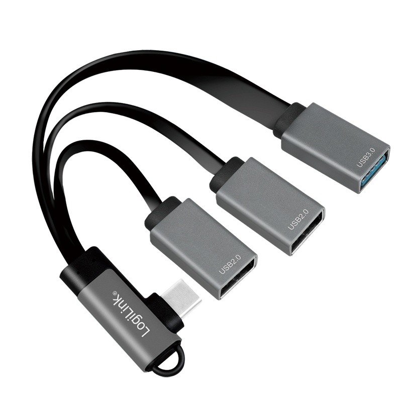 LogiLink  USB3.2 Hub USB-C/M 90