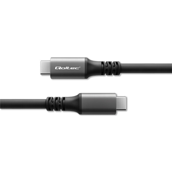 Qoltec USB4 cable USBC 240W thunderbolt