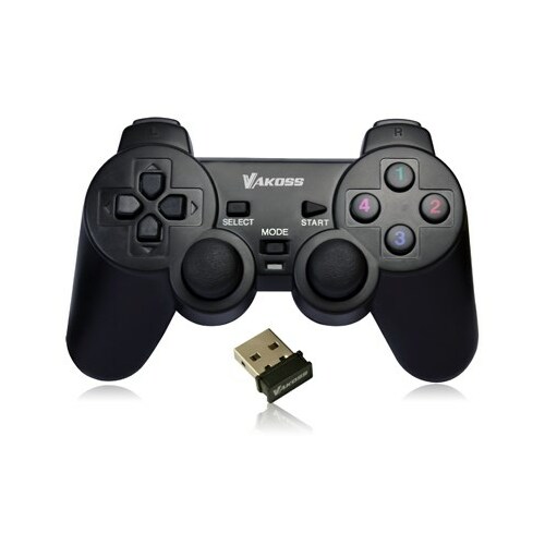 VAKOSS  GP-4705BK Gaming Controller Black RF