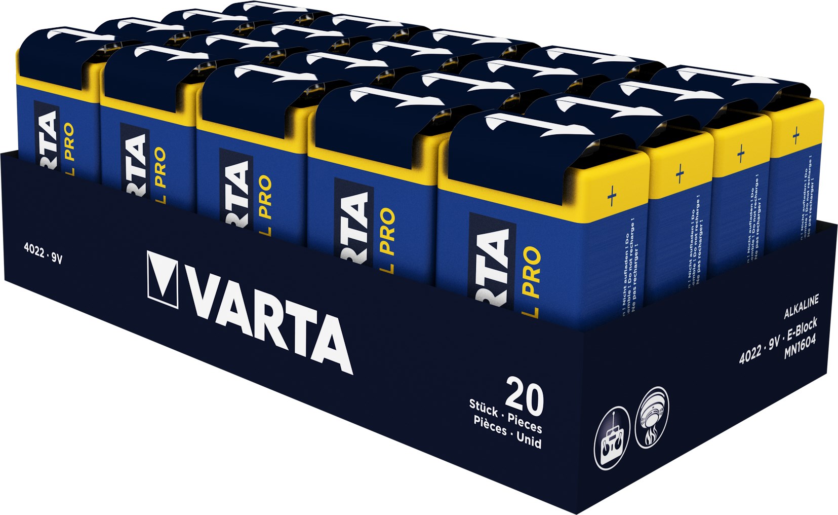 Varta  04022211111 Single-use battery 9V Alkaline