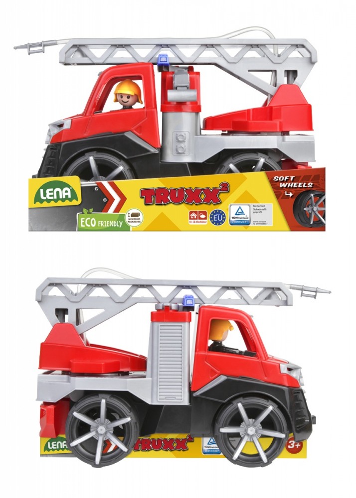 Lena  Vehicle Truxx2 Fire Truck presenter