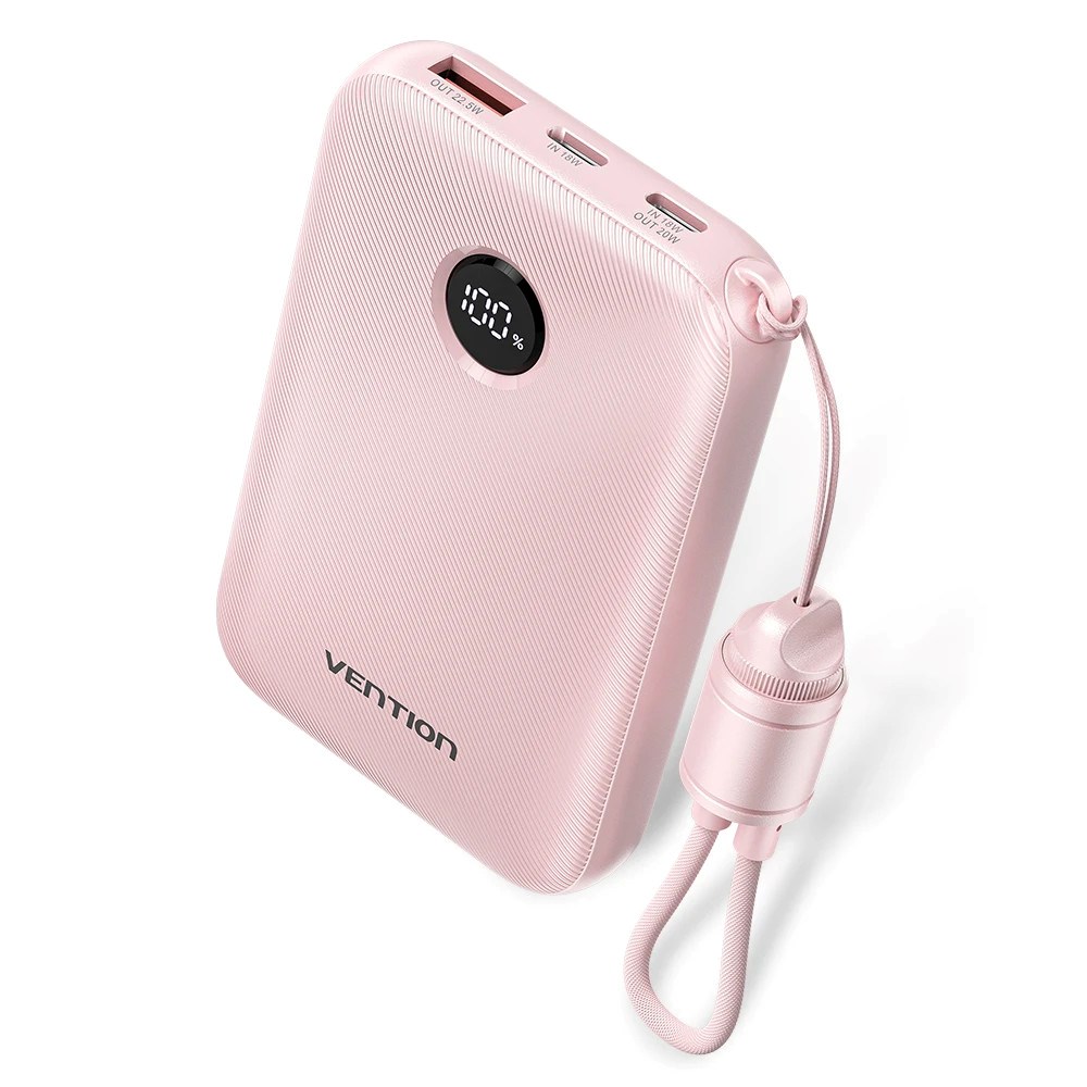 Vention 10000mAh Powerbank 2xUSB-C 1xUSB-A 22