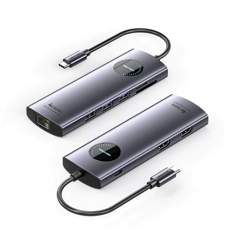 Vention  9-in-1 MST USB-C 4K 100W