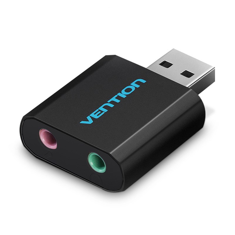 Vention USB External Sound Card Black