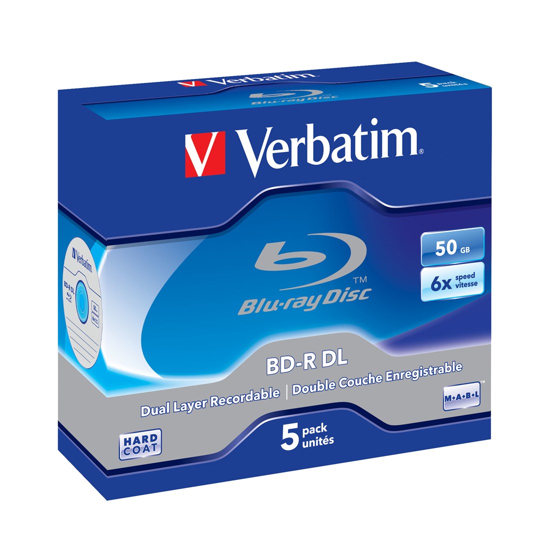 Verbatim  43748 blank Blu-Ray disc BD-R