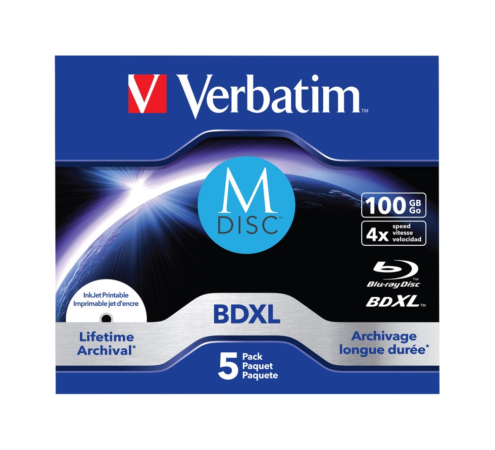 Verbatim  M-DISC BD-R 4x 100GB 5P
