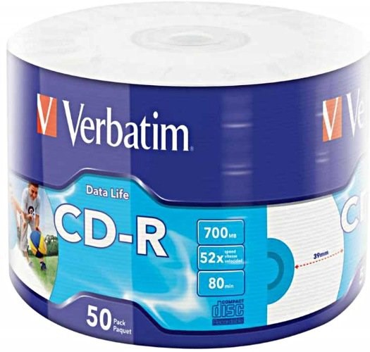 Verbatim  CD-R 52x 700MB 50P SP