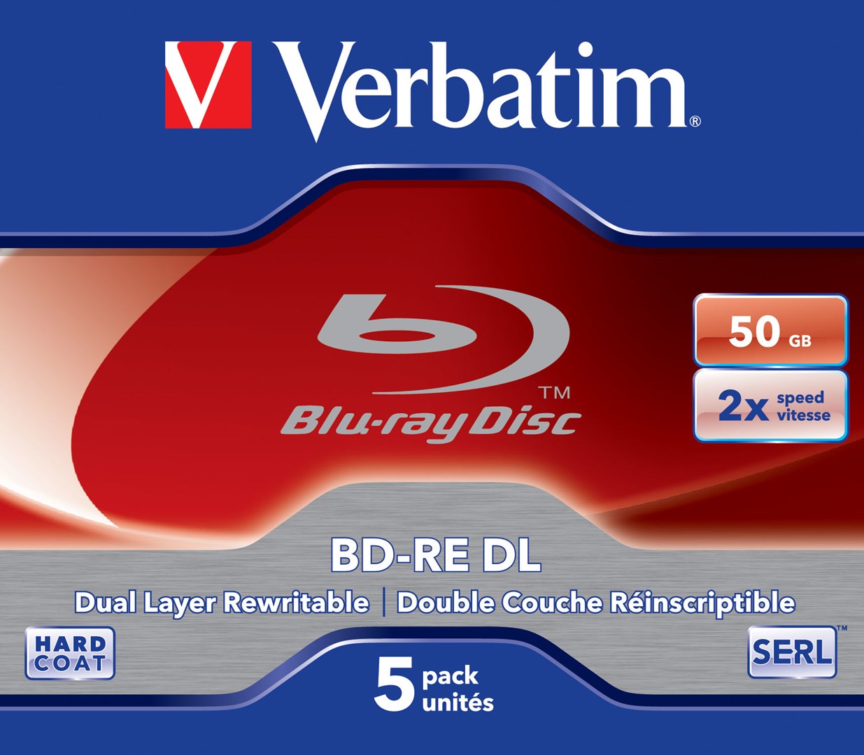 Verbatim BD-RE DL 50GB 2 x
