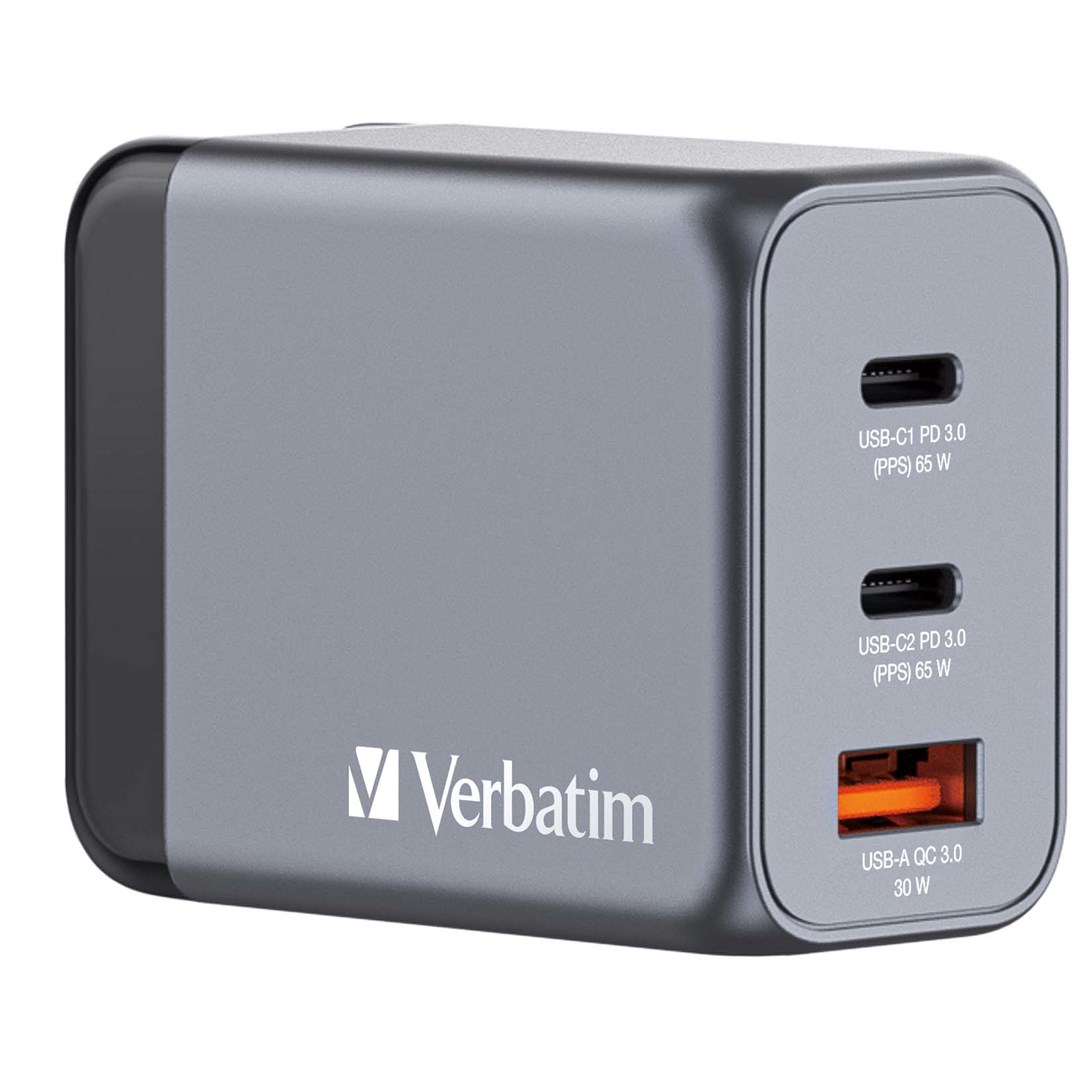 Verbatim  GNC-65 GaN Charger 65W with