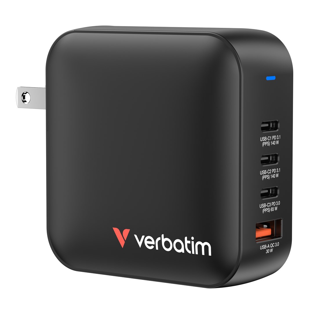 Verbatim Mini GaN Charger 165W 4