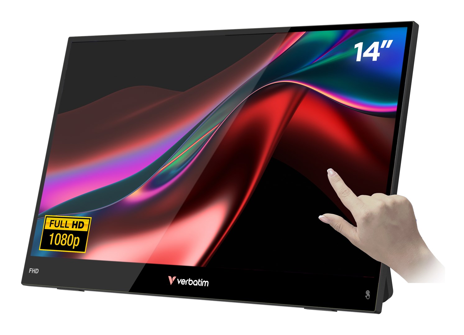 Verbatim  Portable 14" FHD Touch Monitor