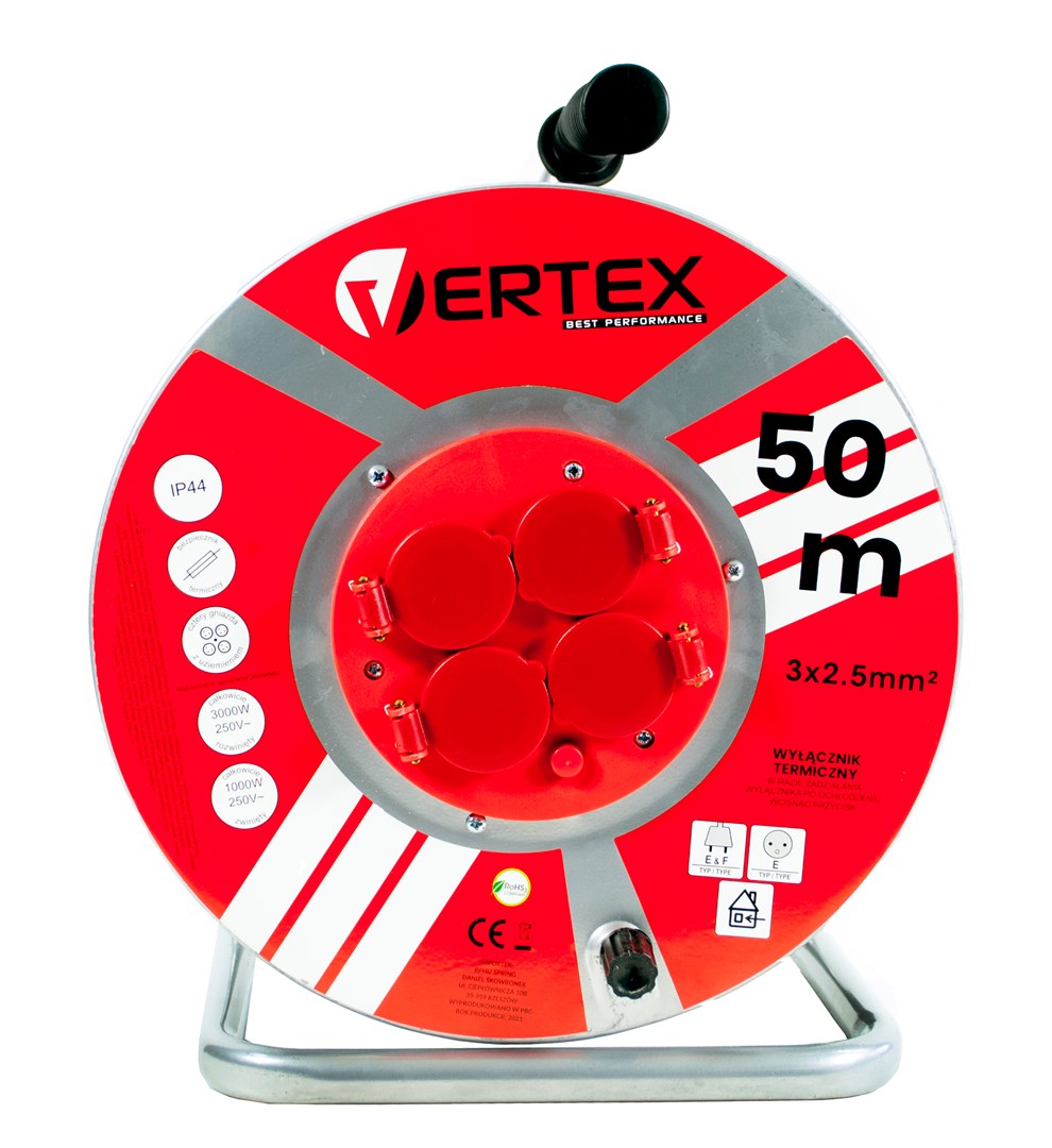VERTEX PB50METAL Extension cable 50 m