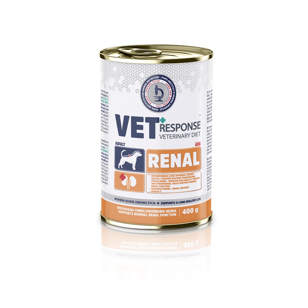 Vet Response Renal - wet dog