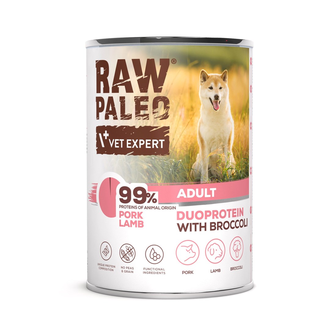 VetExpert Raw Paleo Duoprotein Pork &