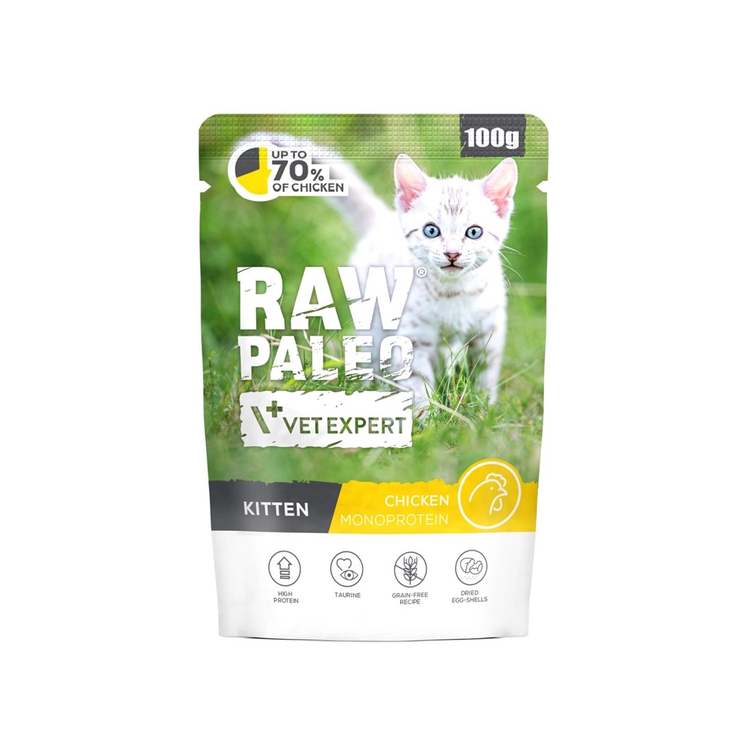 VetExpert  Raw Paleo Kitten Chicken -