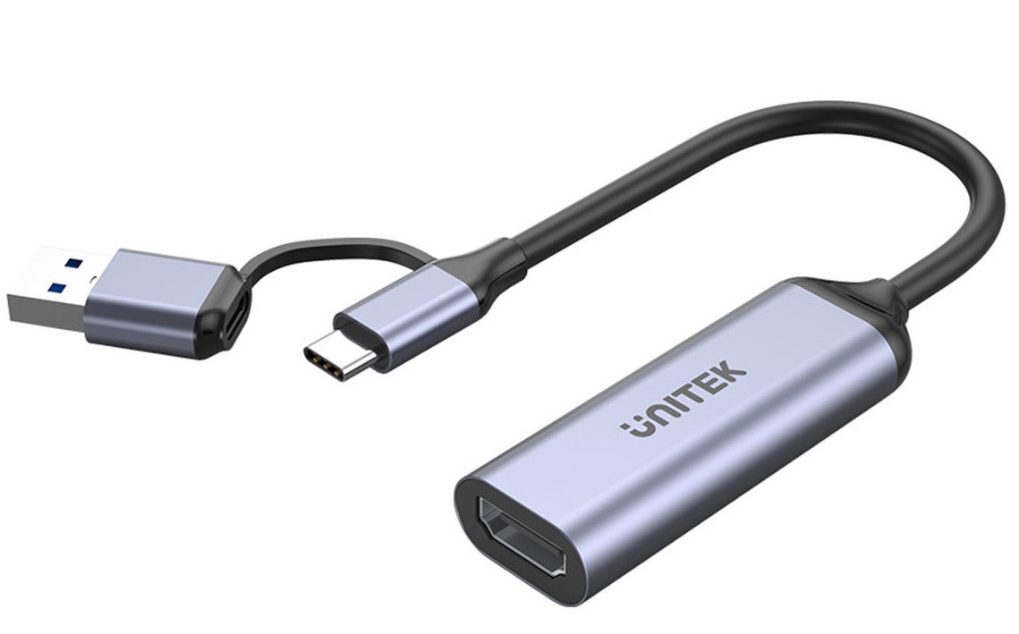 Unitek Video grabber  USB-C/A, 4K HDMI