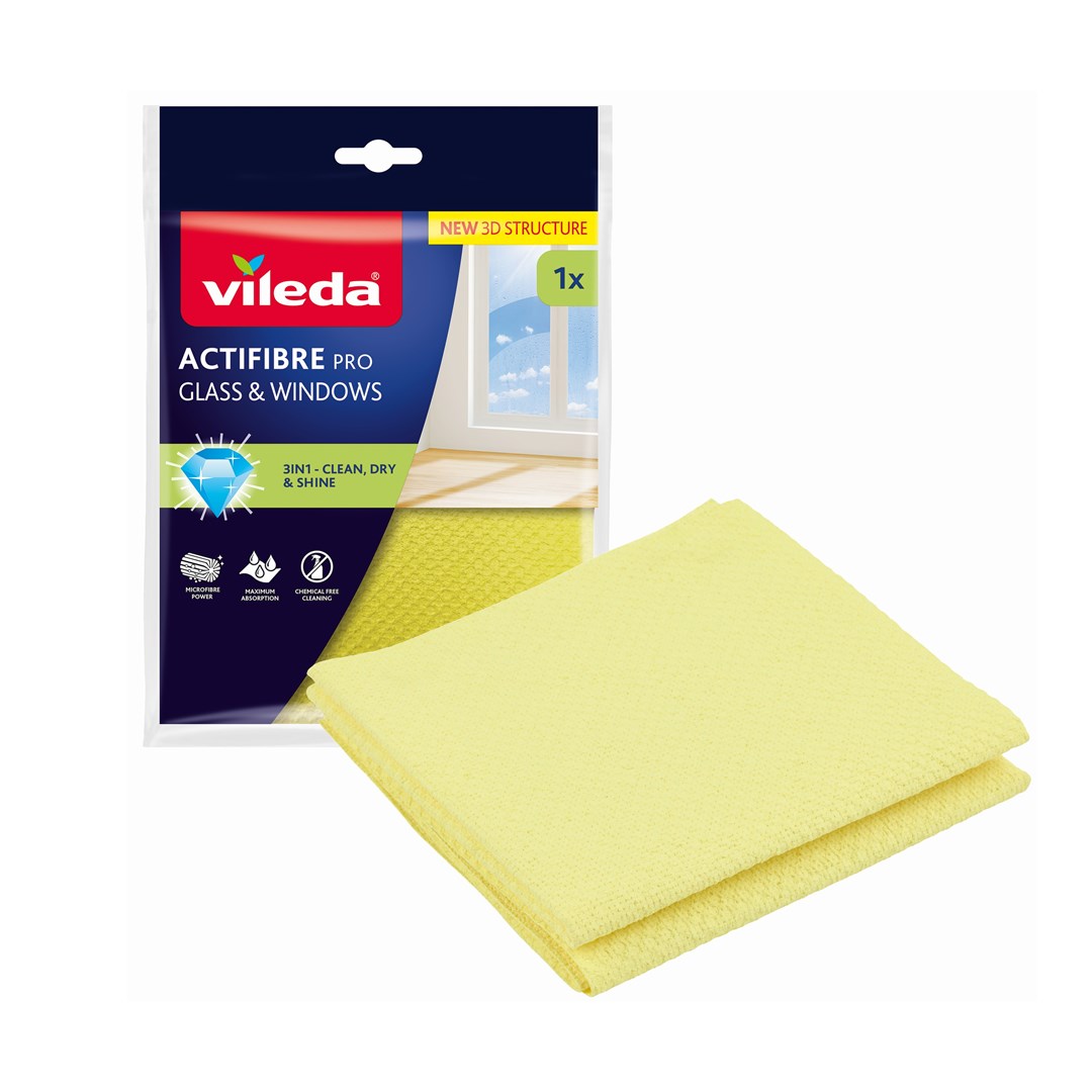 Vileda Actifibre Pro for glass window