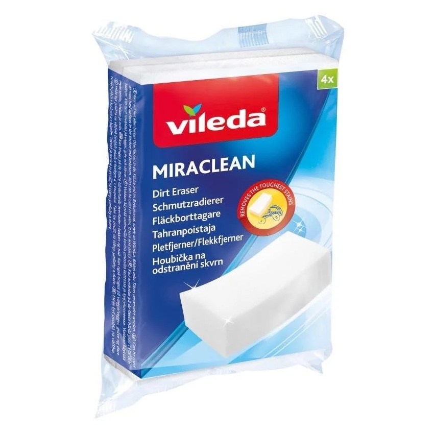 Vileda  Miraclean Magic Sponge, 4-pack |