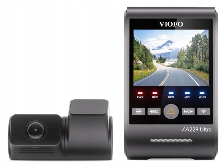 VIOFO  A229 ULTRA 2CH-G GPS video
