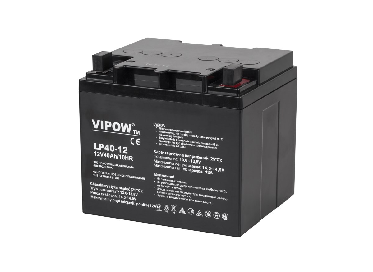 No name VIPOW Gel Battery 12V