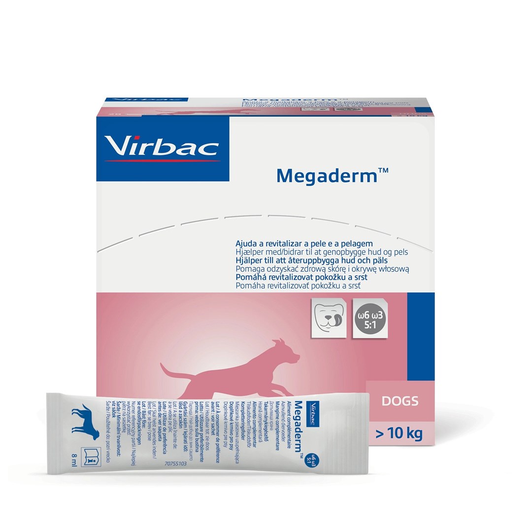 Virbac  Megaderm fatty acids supporting skin