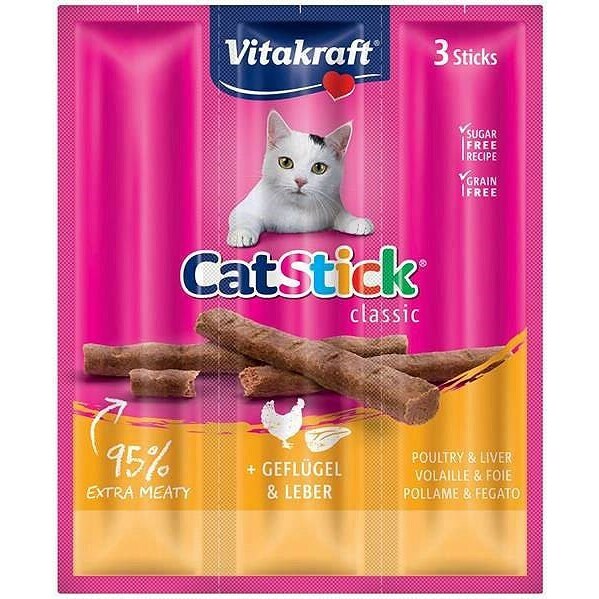 Vitakraft CatStick Mini with poultry and