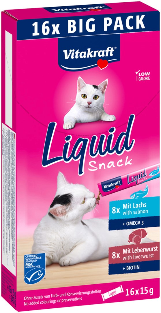 Vitakraft Liquid Snack Liver with Salmon