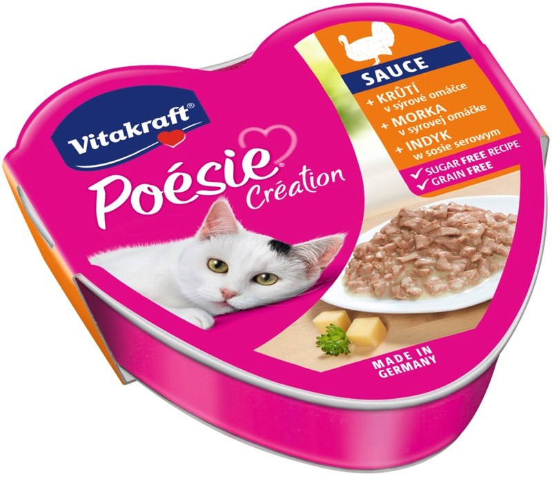 Vitakraft  POESIE CREATION SOS turkey/cheese -