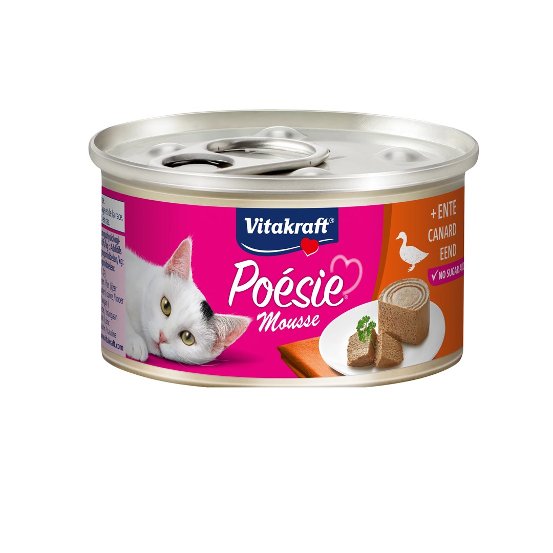 Vitakraft Poésie Mousse Duck - wet
