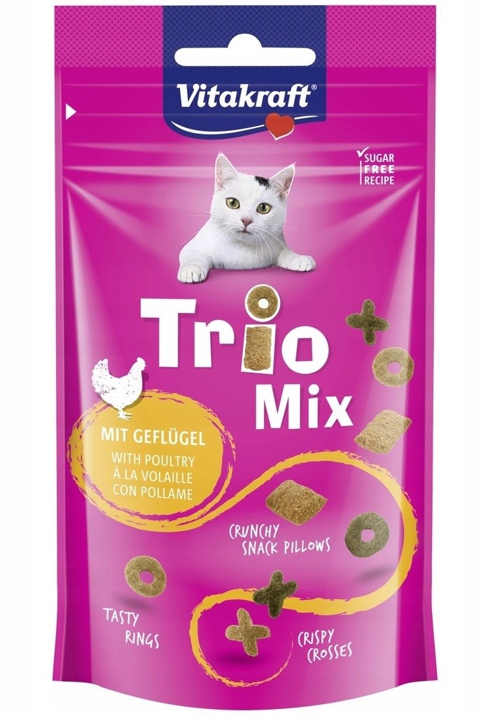Vitakraft  Trio Mix Poultry - cat