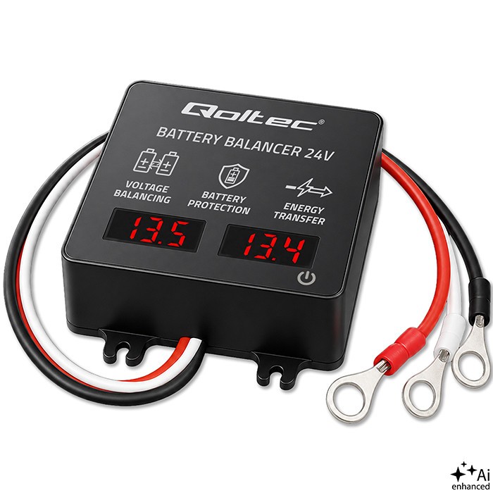 Qoltec Voltage balancer for 24V batteries