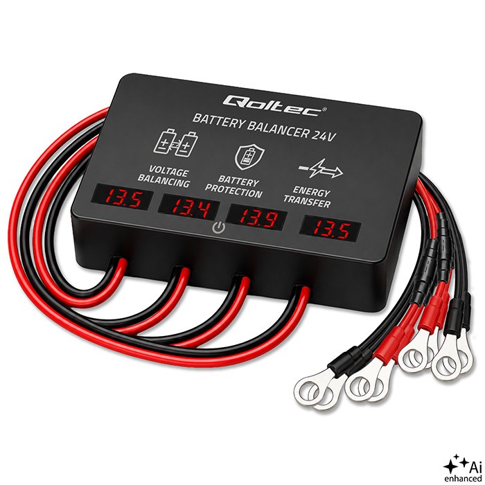 Qoltec  Voltage balancer for 48V batteries